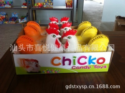 【喜悦供应展示盒拉线大公鸡玩具糖】价格,厂家,图片,巧克力及制品,汕头市喜悦健康食品-