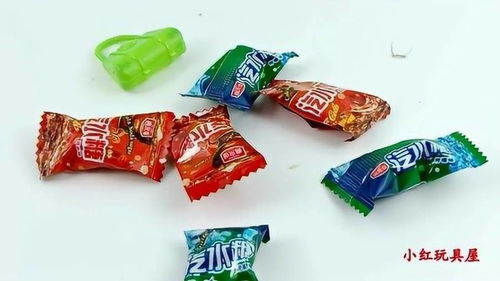 试吃可乐味的汽水糖