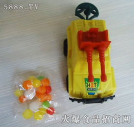 新乐玩具糖 坦克