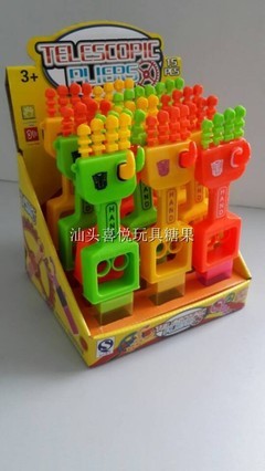 长期供应XY-1011展示盒金刚手玩具糖 量大从优，汕头市喜悦健康食品值得信赖