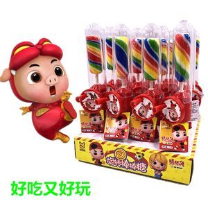 棒棒糖猪猪侠 甜蜜童年的玩具糖惊喜